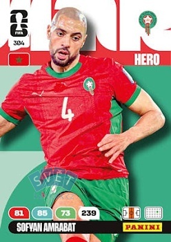 Sofyan Amrabat Morocco Panini FIFA World Cup 2026 Adrenalyn XL #304